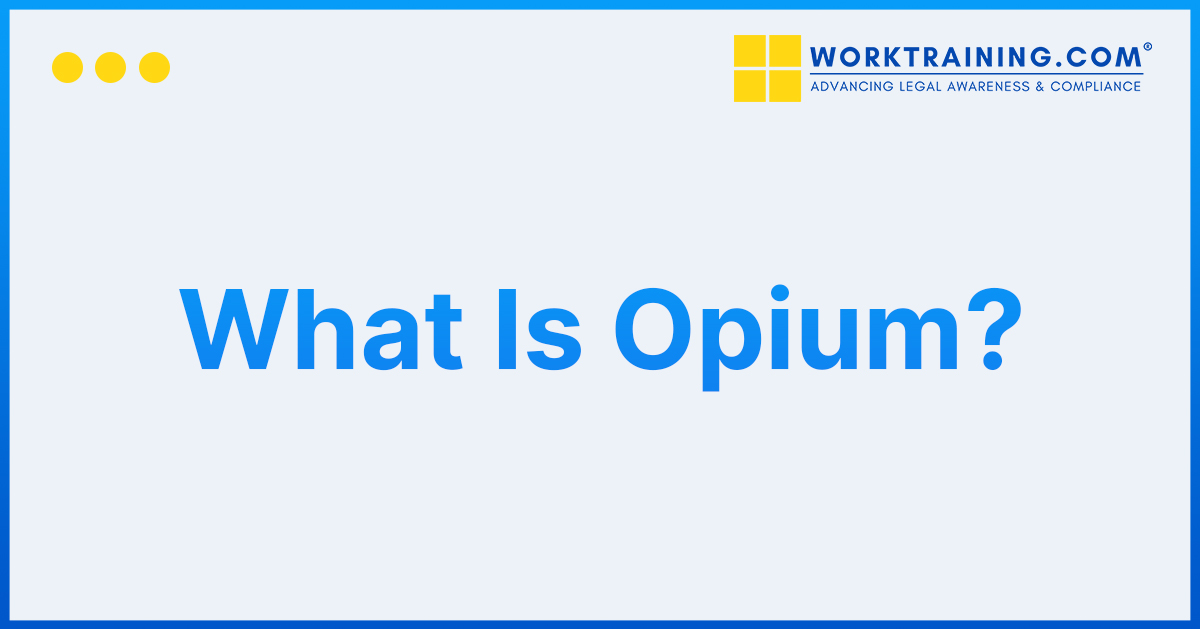What Is Opium?