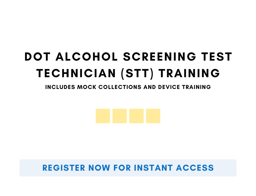 DOT Saliva Alcohol Testing Training for Alco Screen 02
